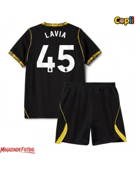 Chelsea Romeo Lavia #45 Echipament de Fotbal Replică 2026-27 Copii Deplasare (+ Șorturi)